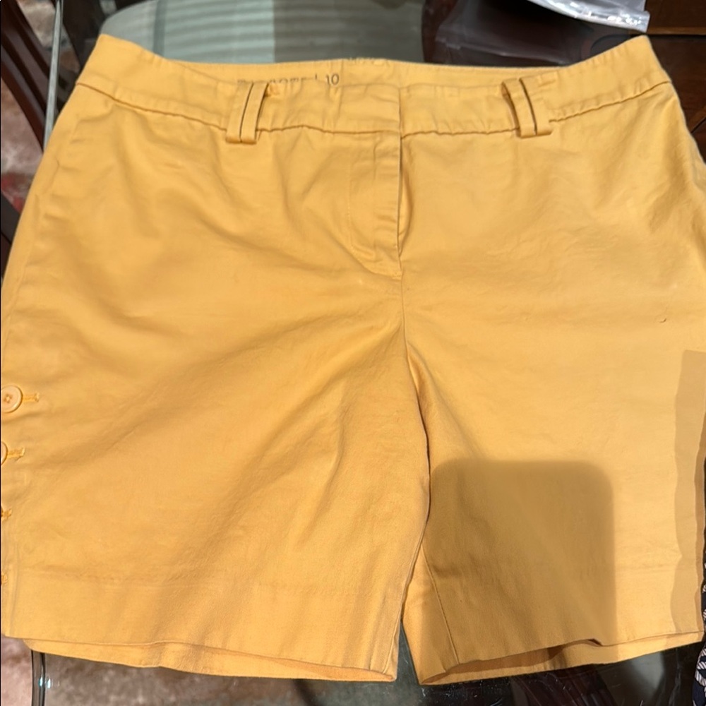 Yellow Women's Shorts